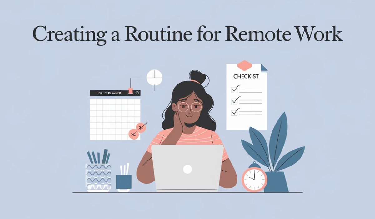 Creating a Routine for Remote Work