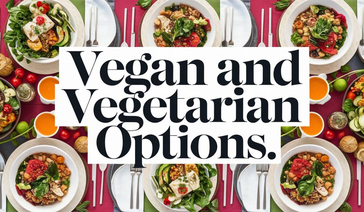 Vegan and Vegetarian Options